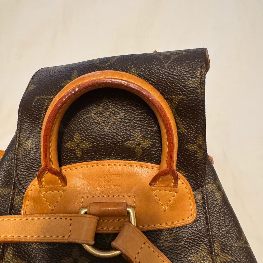 Louis Vuitton Brown and Tan Monogram Backpack - Picture 14 of 16